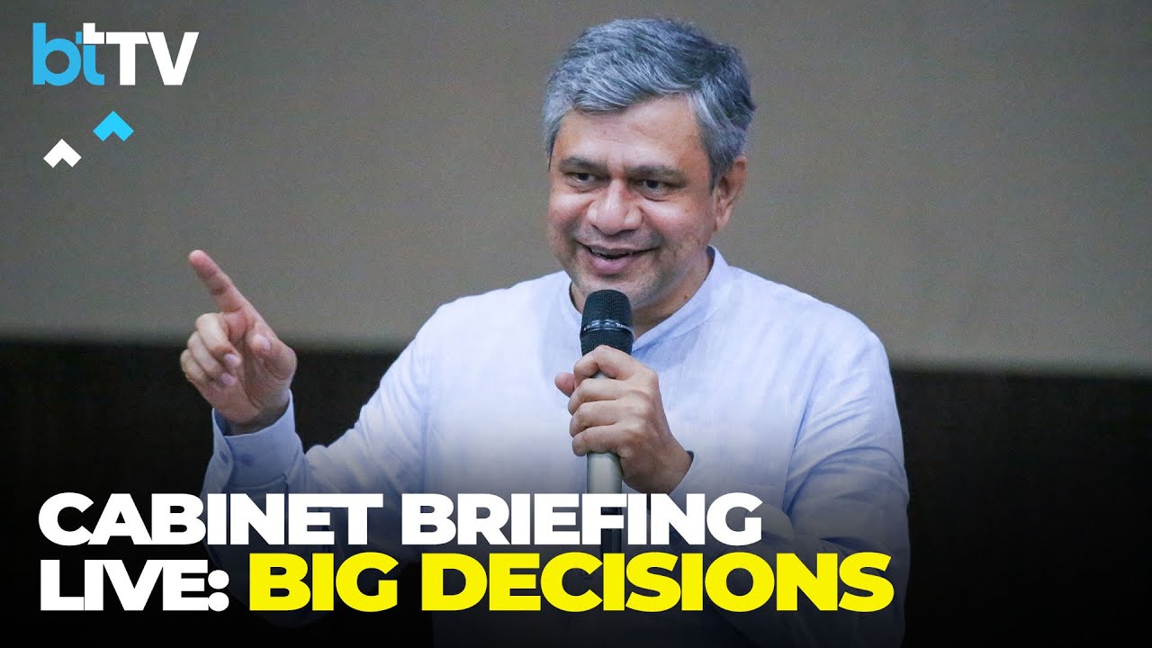LIVE: Union Minister Ashwini Vaishnaw On Key Cabinet Decisions | Big Announcements&nbsp;Expected