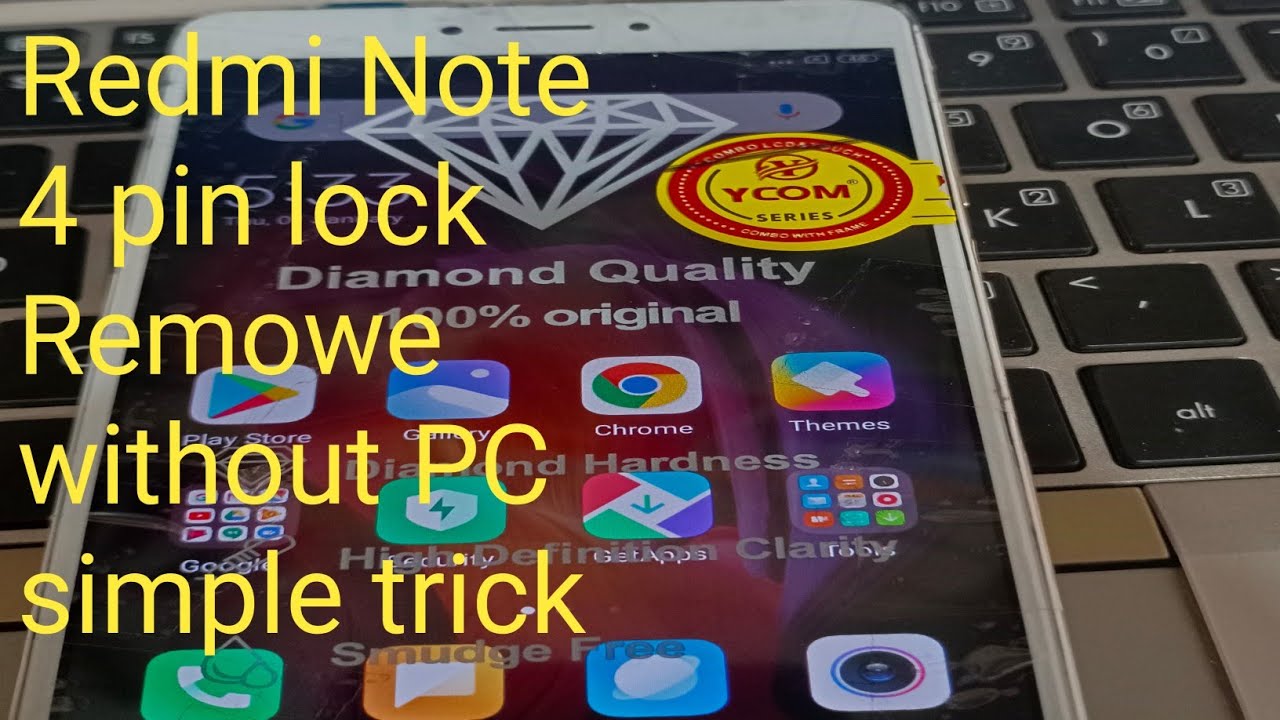 XIAOMI MI REDMI NOTE 4 (2016100) Mobile Hard ResetPattern Lock Remove