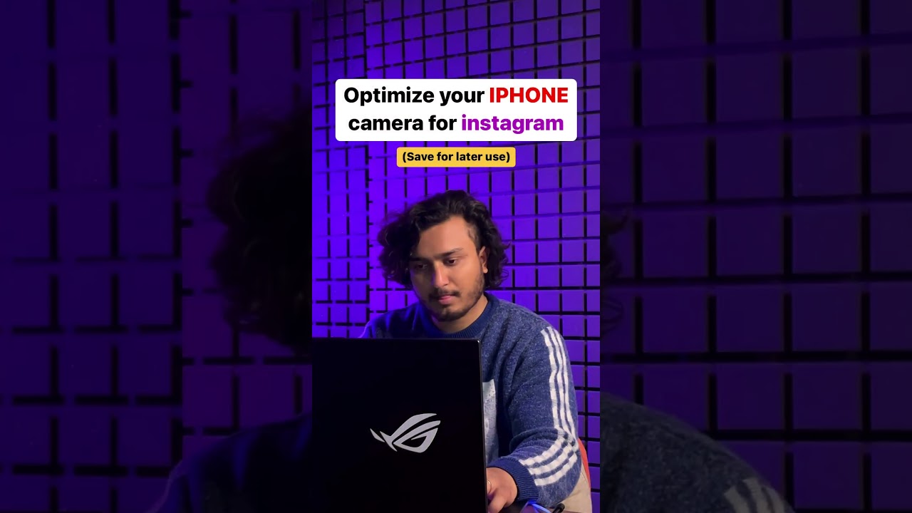 OPTIMIZE YOUR IPHONE CAMERA FOR INSTAGRAM