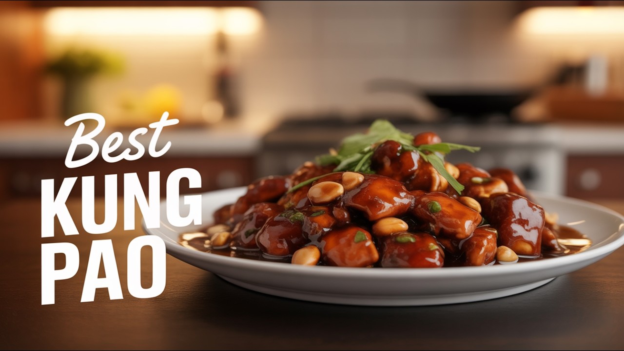 Best Kung Pao Chicken Recipe | Crispy Fried Chicken with Sauce