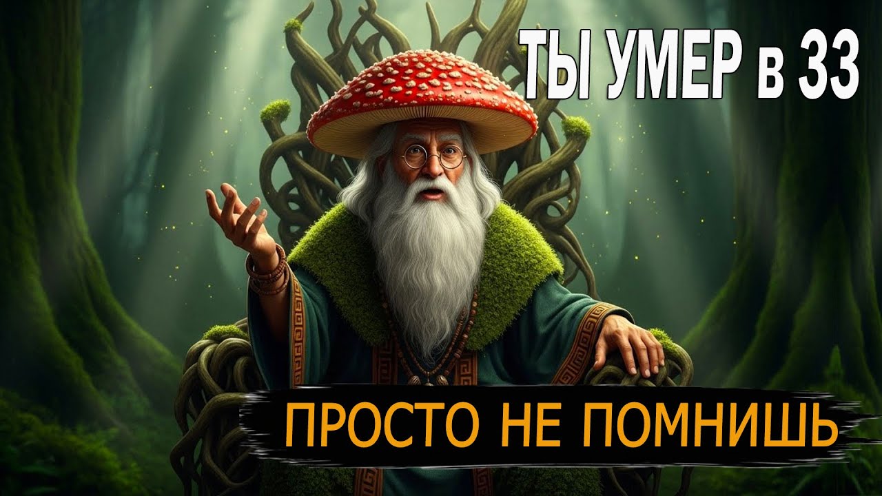 Твоя старая версия умерла: как родиться заново. Дедушка Мухомор