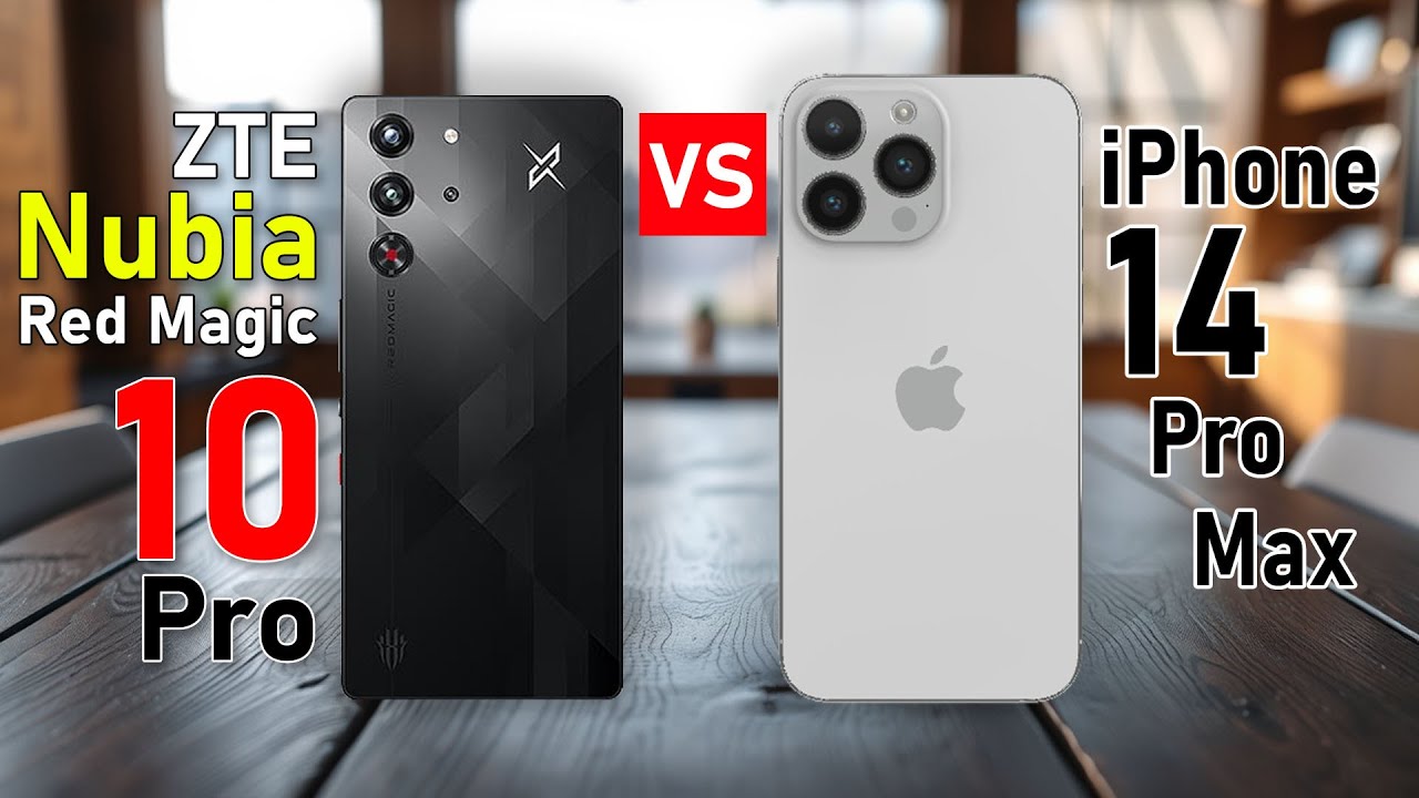 ZTE Nubia Red Magic 10 Pro VS Iphone 14 Pro Max