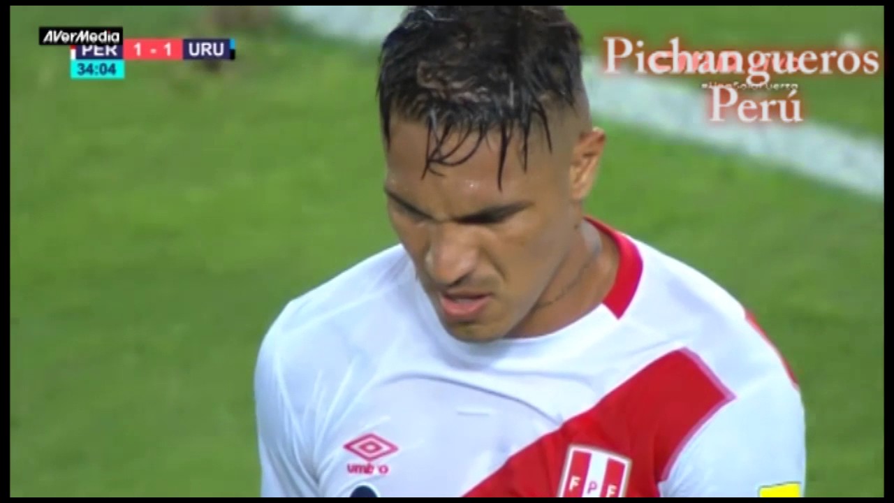 Peru vs Uruguay Gol de Paolo Guerrero | Eliminatorias Rusia 2018 | | 1 - 1 | parcial 1PT