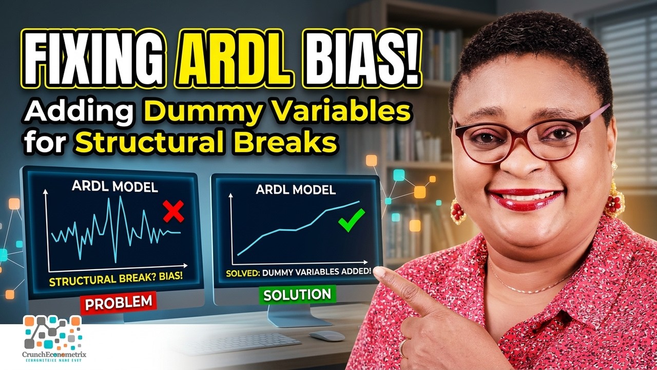 (EViews10): Оценка модели ARDL и фиктивных переменных #ardl #ecm #dummyvariables #boundstest