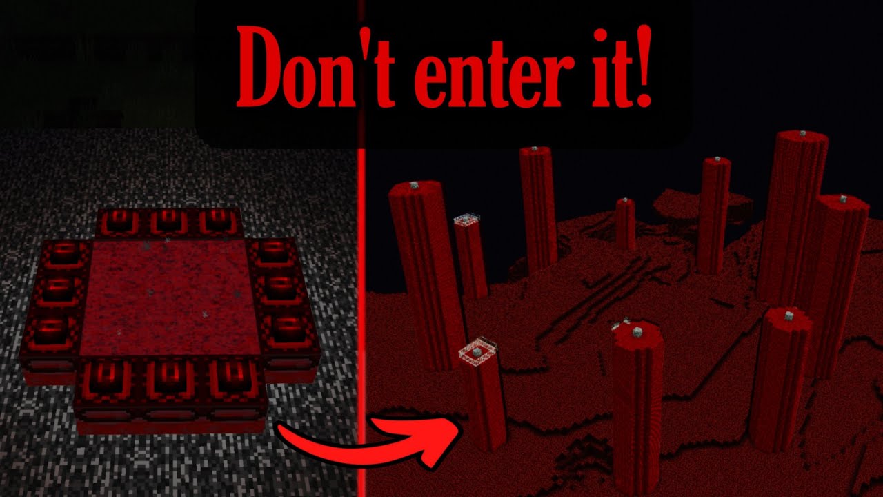 If you find this bloody End portal, Do not enter it!