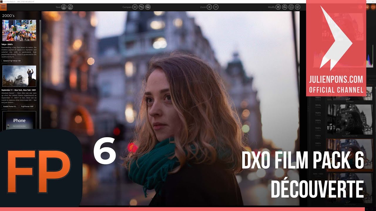 Découverte de DXO Film Pack 6