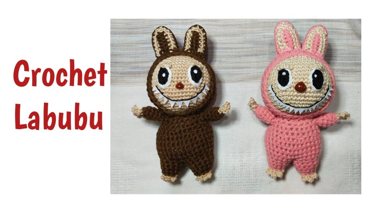 Crochet Labubu Tutorial| #crochet #labubu #crochetlabubu
