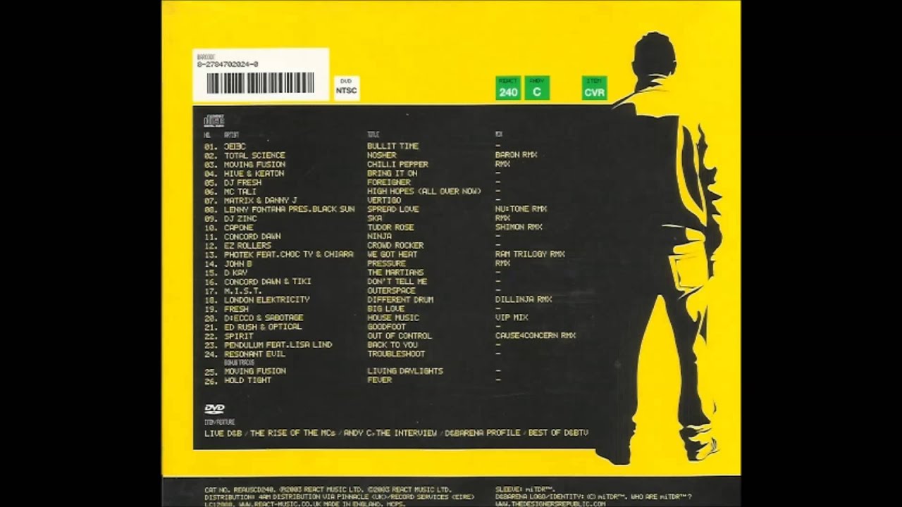 Andy C - Drum'n'Bass Arena mix 2001