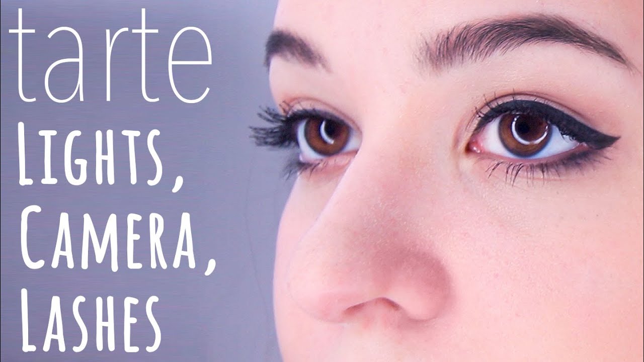 FIRST IMPRESSION: Tarte Lights, Camera, Lashes Mascara &hearts; | Ellko