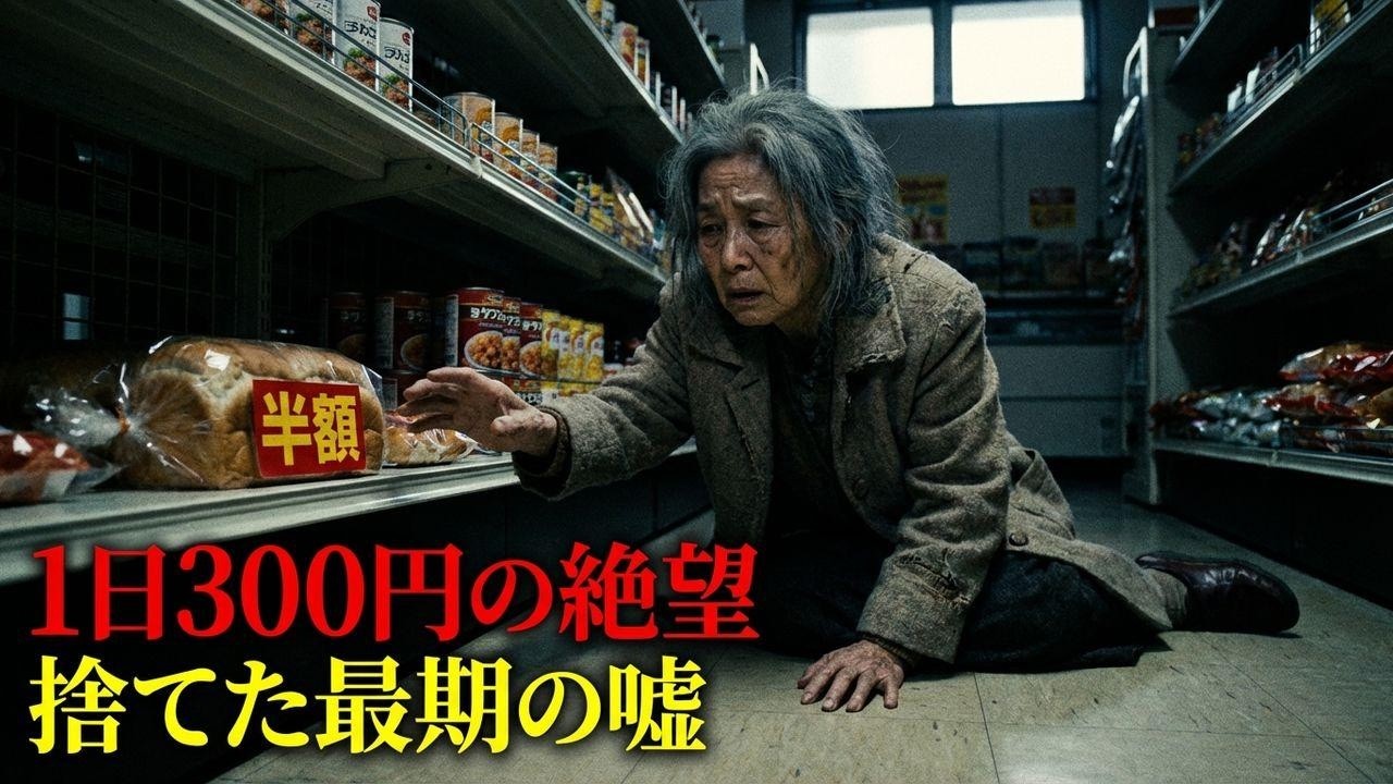 75歳、月5万の年金で1日300円生活。水道水で空腹を凌ぐ過酷な現実と、捨てた最期のプライド
