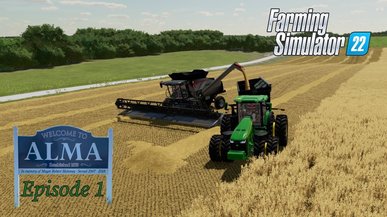 New Series on Alma Missouri | Let's Play Episode 1 | FS22