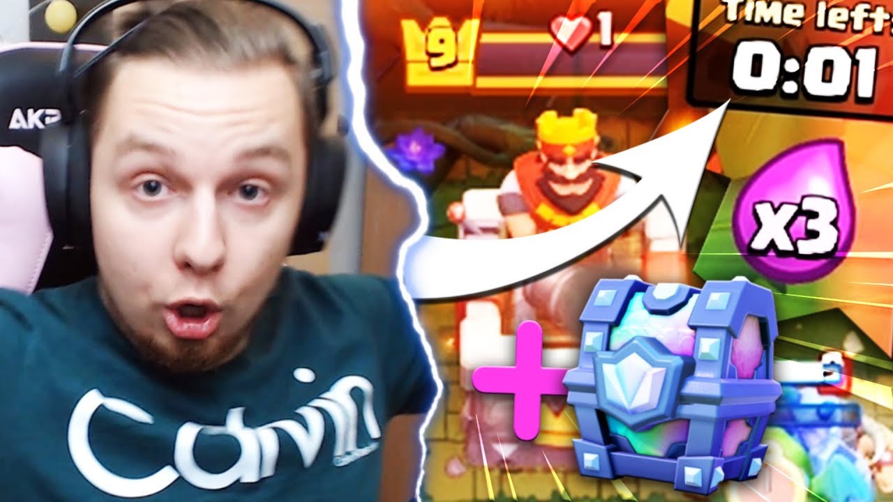 NAJLEPSZA WYGRANA ŻYCIA + MOJA LEGENDA! | Clash Royale