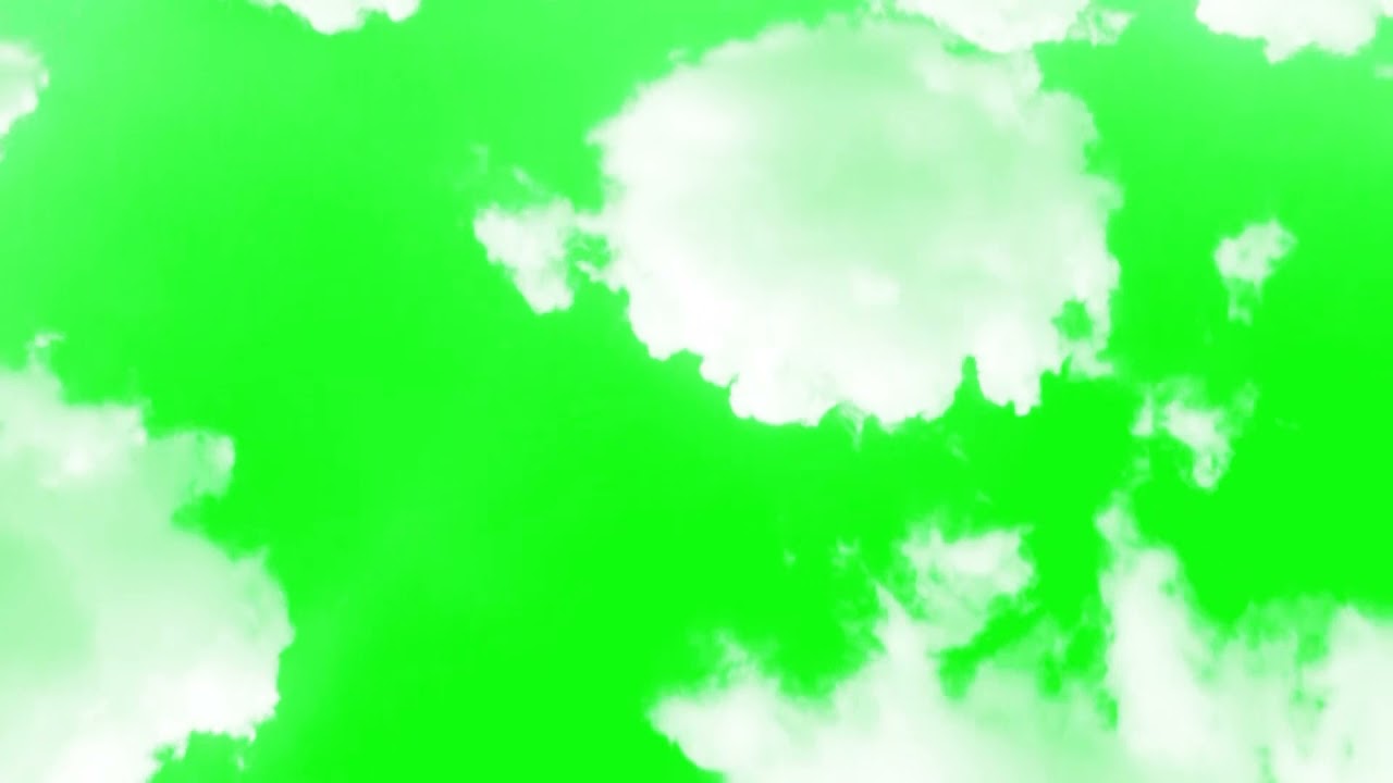 best cloud green screen animation | animated clouds green screen background video effects