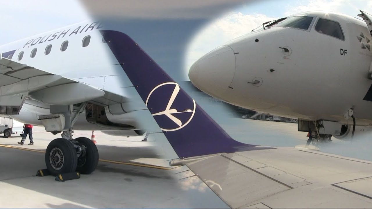 LOT Polish Airlines E-170 Warsaw-Kraków | LOT3919