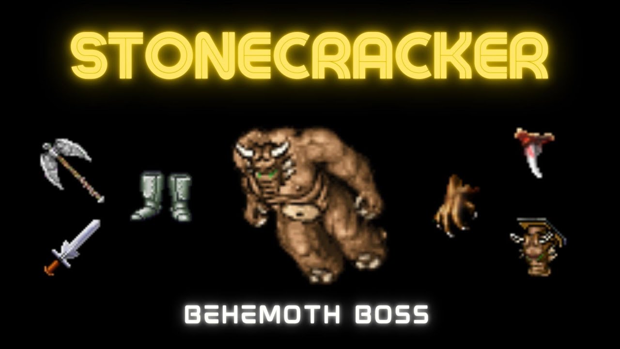STONECRACKER - Behemoth Boss - Killing in the name of Task - TIBIA