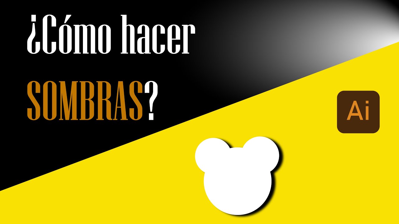 &iquest;C&oacute;mo hcer SOMBRAS a tus objetos en ADOBE ILLUSTRATOR?
