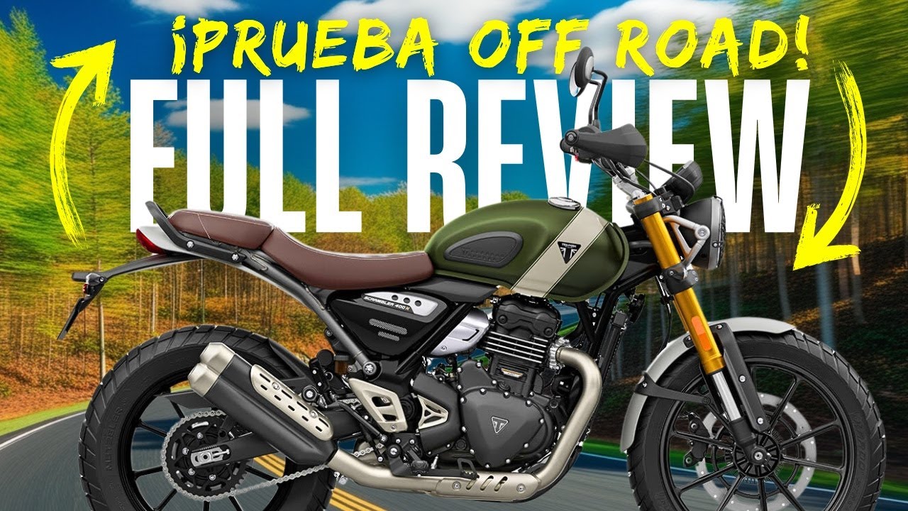 TRIUMPH SCRAMBLER 400 X |LO BUENO y LO MALO| ¡TODO lo que DEBES SABER! ¡EN DETALLE!!