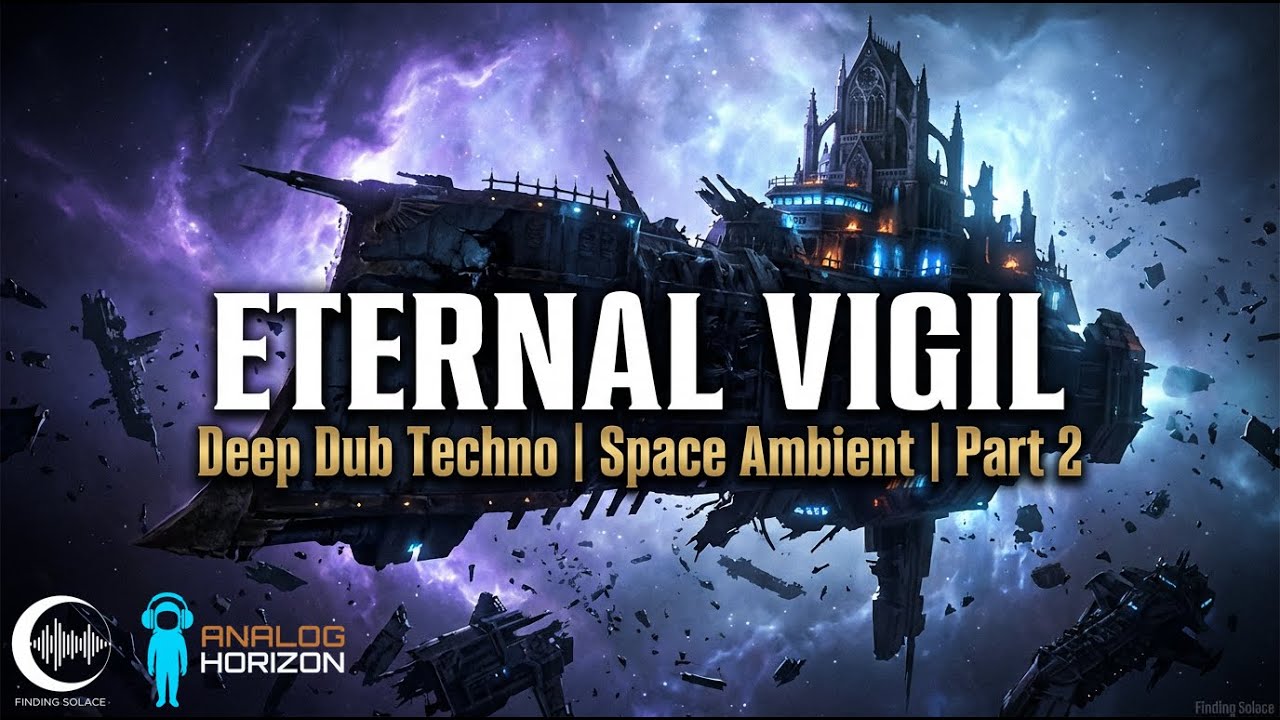 Deep Dub Techno | Grim Dark | 2 Hours | Eternal Vigil | Warhammer 40K Space Ambient