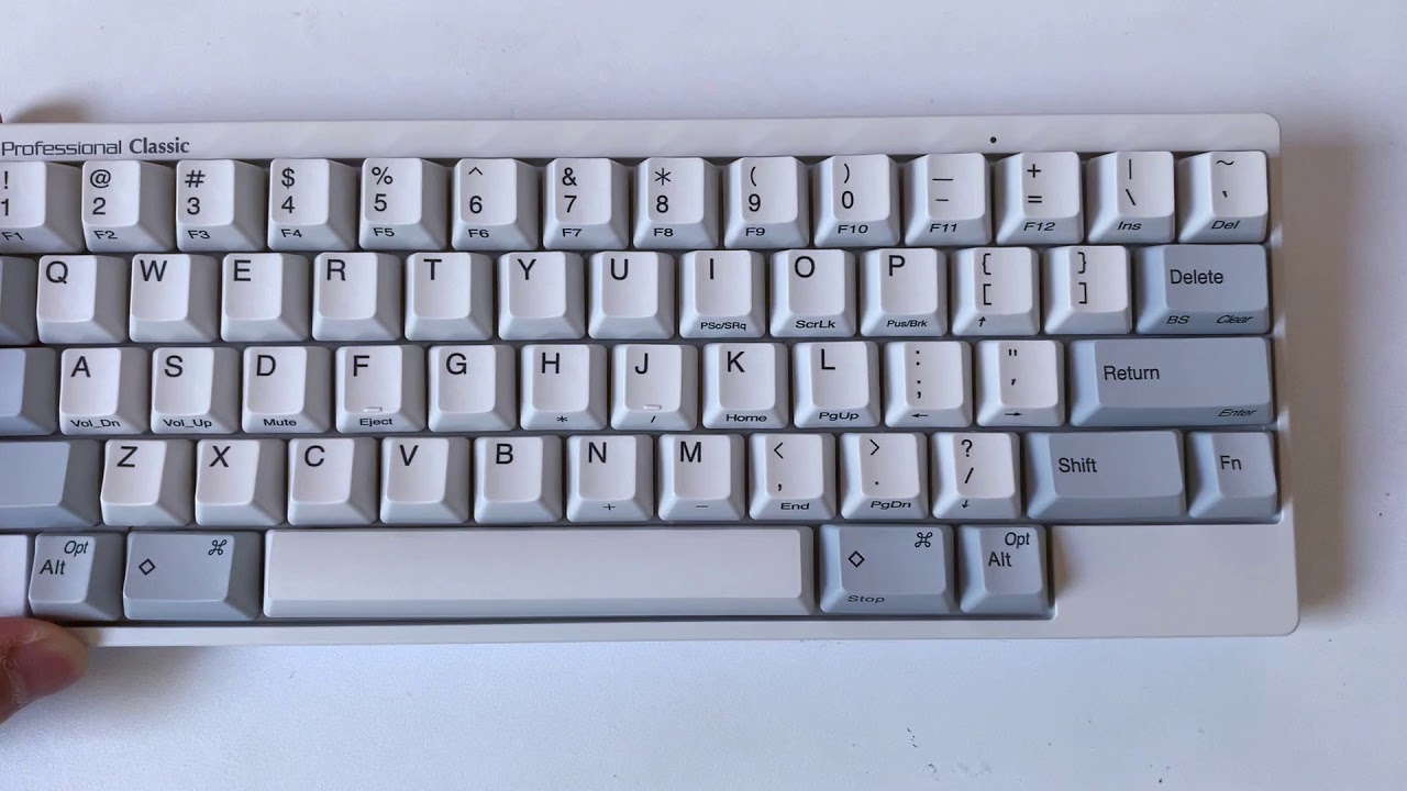 HHKB Pro Classic Unboxing and First Impressions
