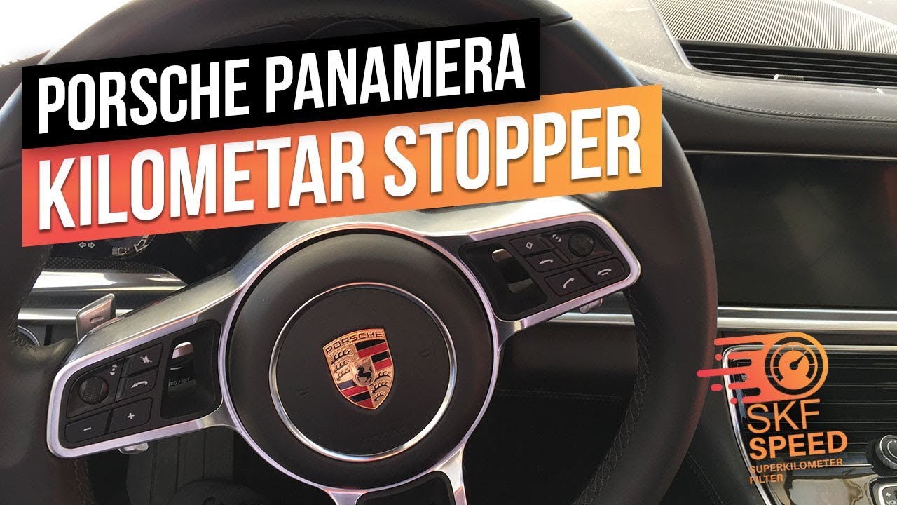 Porsche Panamera Tachostopper Porsche Stoppt die Kilometer KM STOP FREEZER