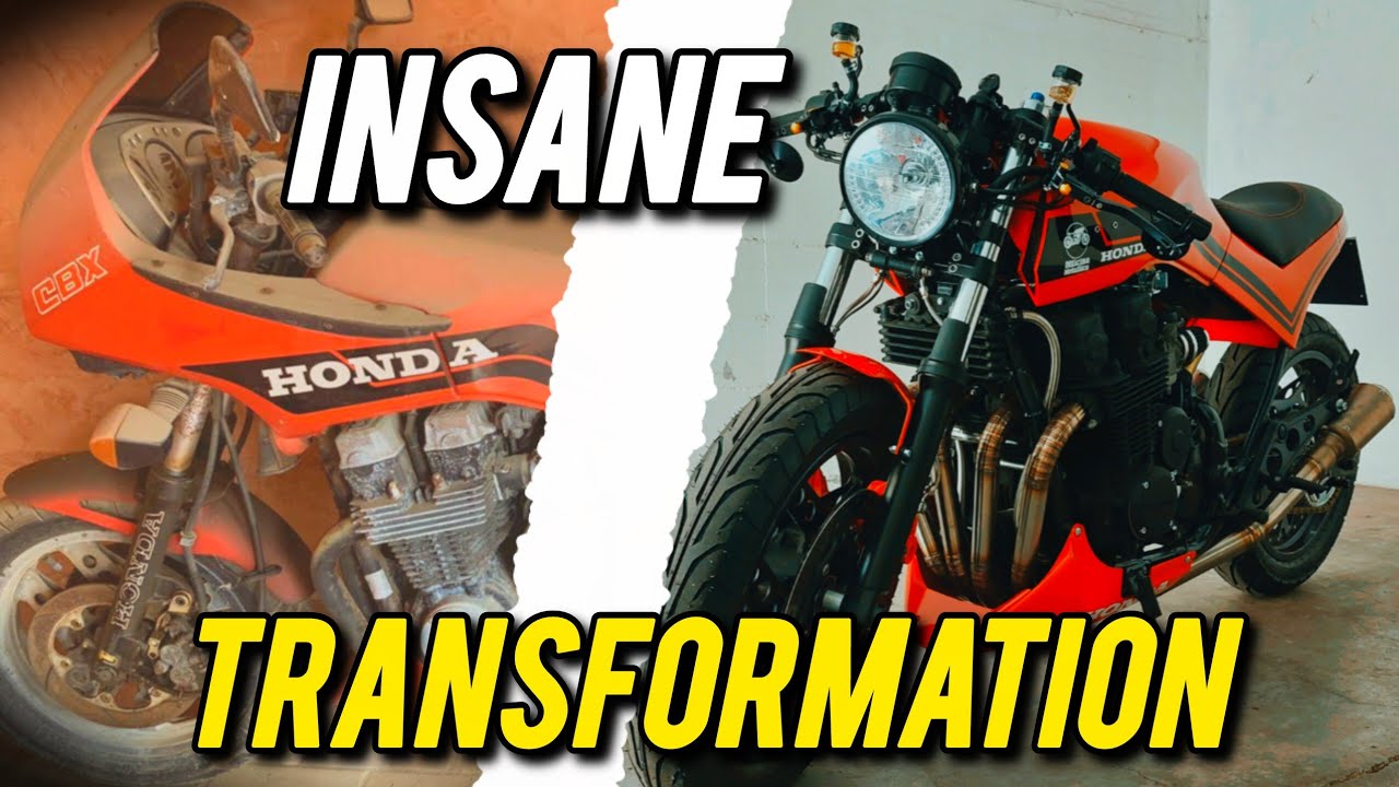 Honda CBX750 – Da rottame a special – From wreck to masterpiece – FULL BUILD