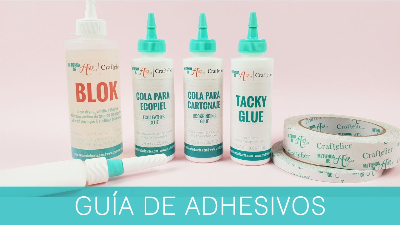Guía de adhesivos - Mi Tienda de Arte