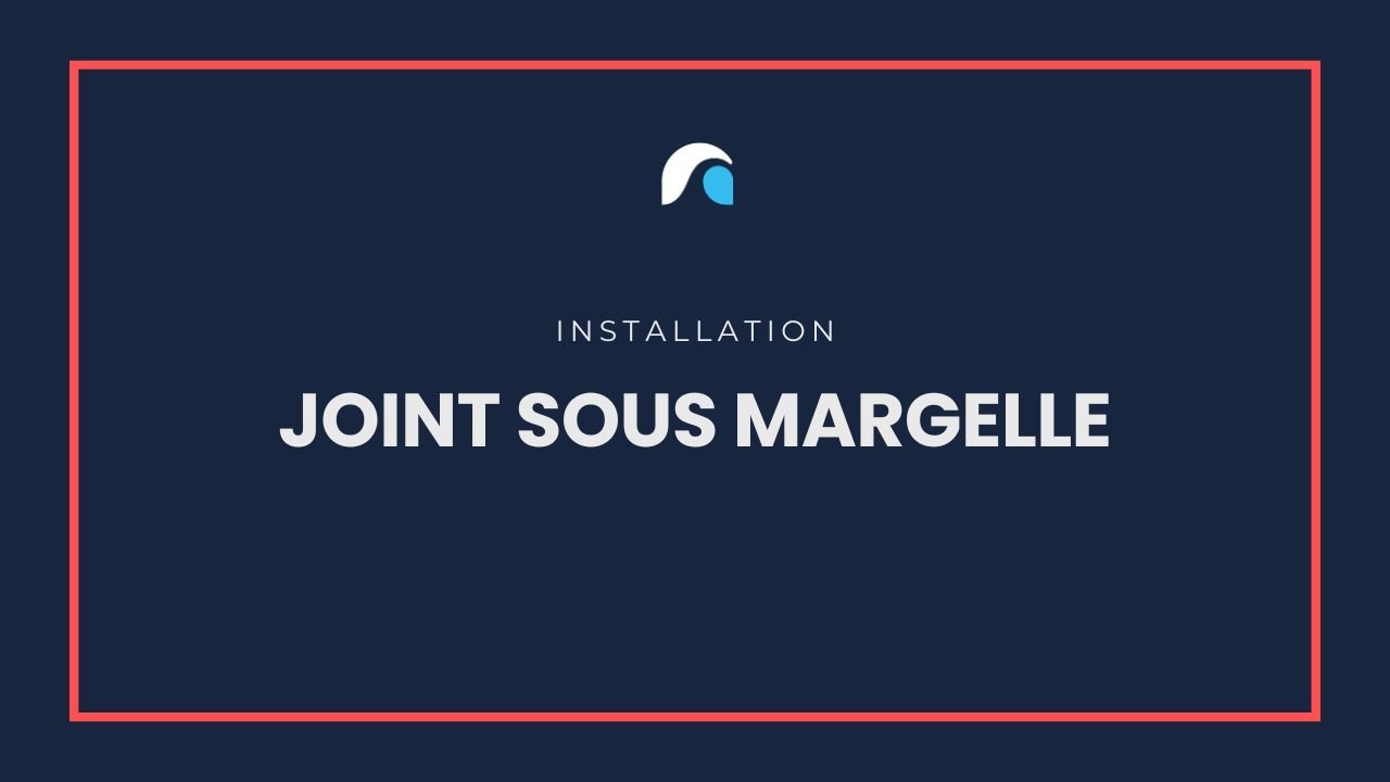 Installer sa piscine coque #&eacute;pisode23 - Joint sous margelle
