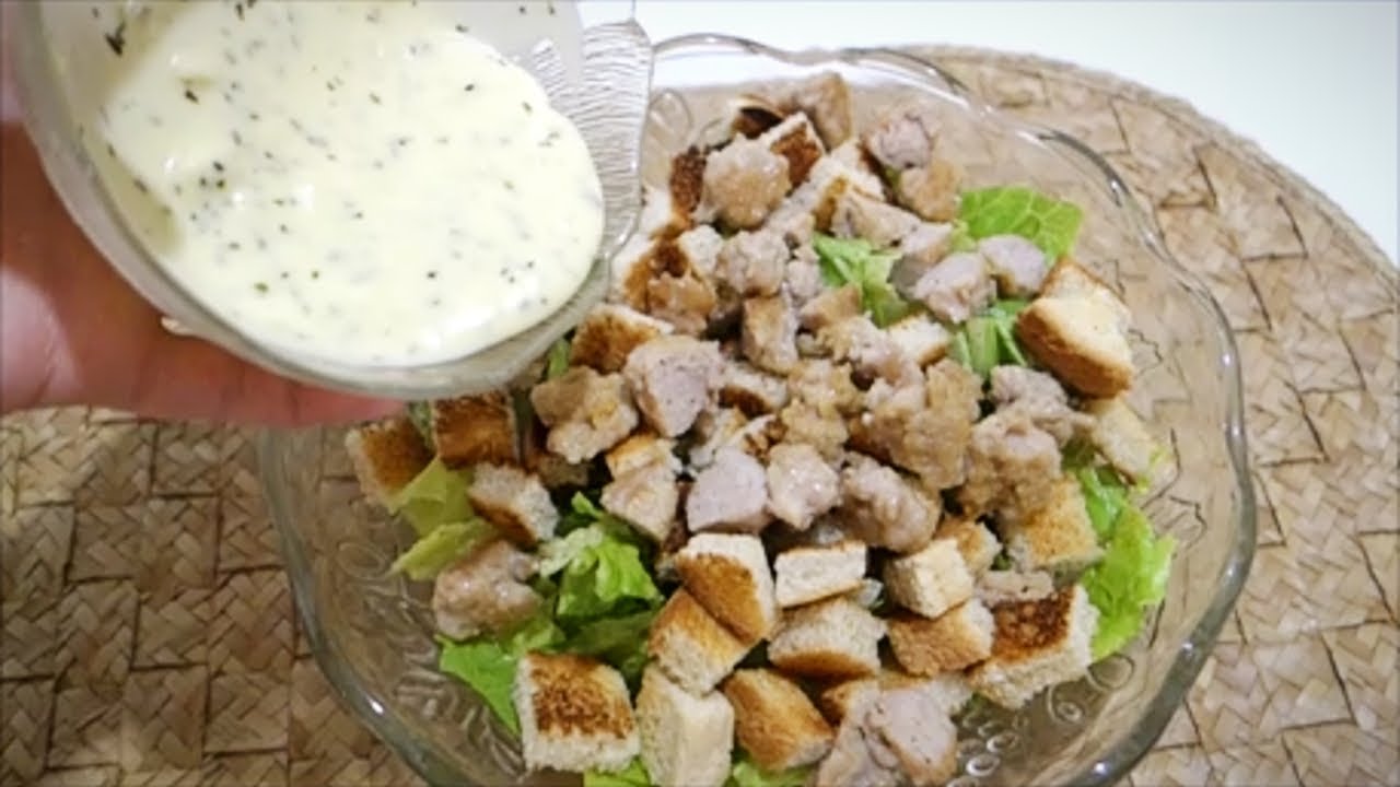 Mos e lini pa provuar sallaten cezar per festa, pa kosto, me metoden me te thjeshte