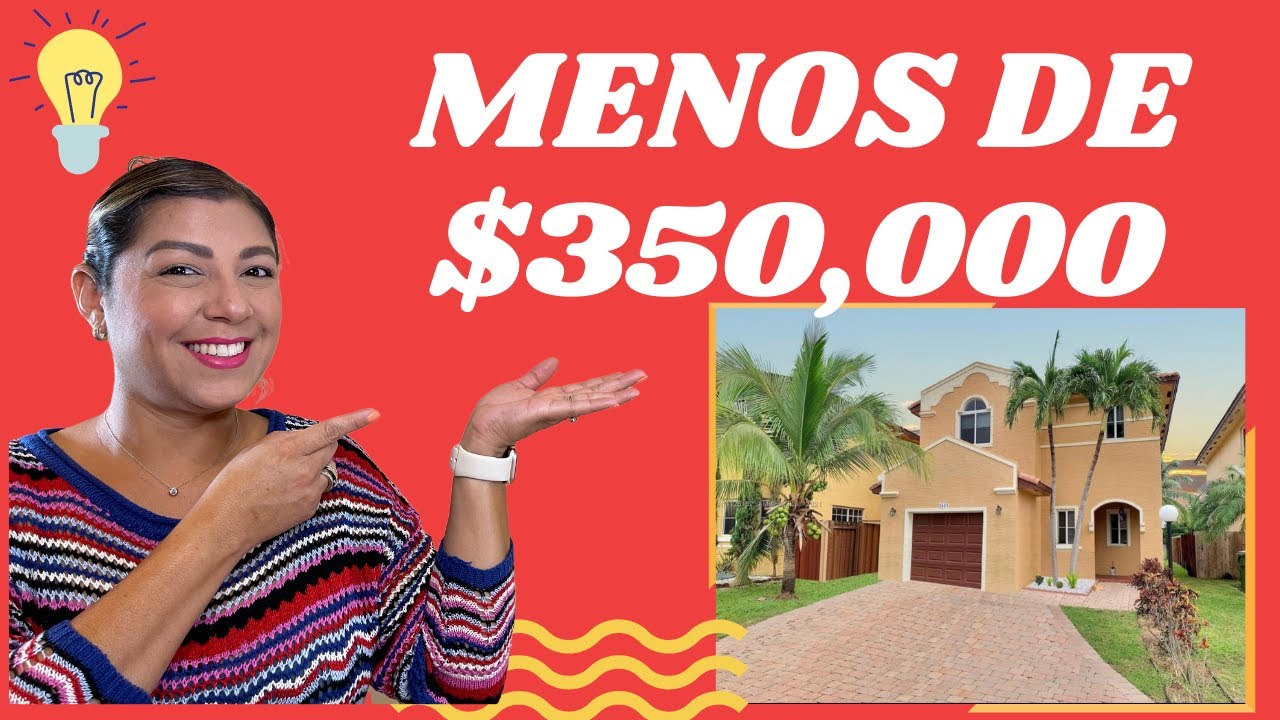 ❤️ Propiedades a la venta en Miami Dade disponibles en menos de $350,000 😮 🔥