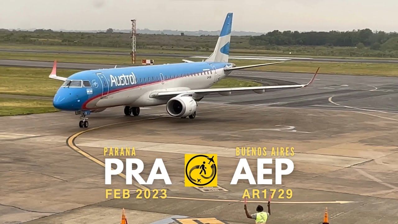 Vuelo de Paraná, Entre Ríos a Aeroparque Jorge Newbery - Febrero 2023