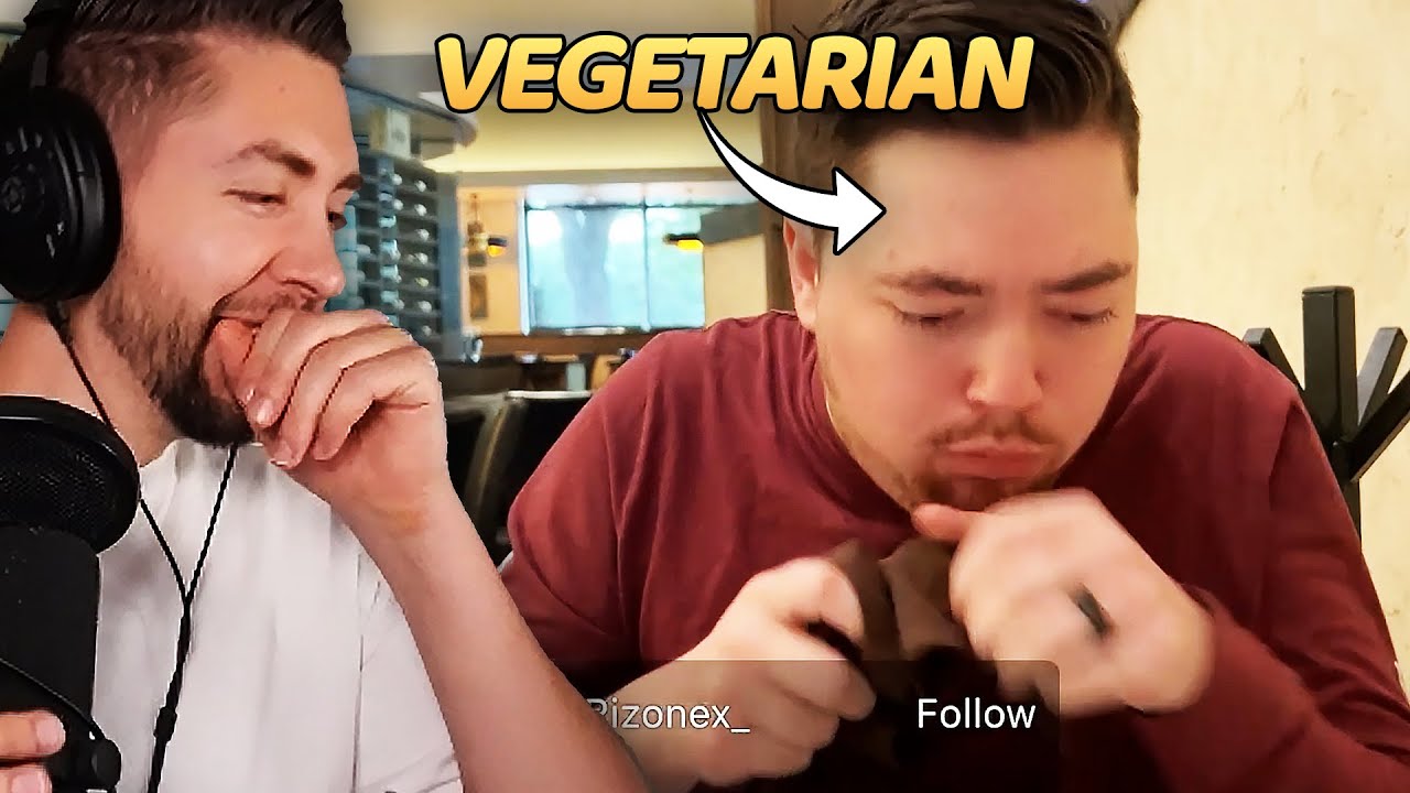 Kebun Reacts as RemdogG Eats MEAT for the First Time Ever | Prodigy 2.6
