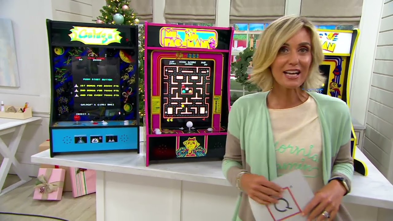 Arcade1Up 10 Game PartyCade Plus Portable Home Arcade Machine on QVC
