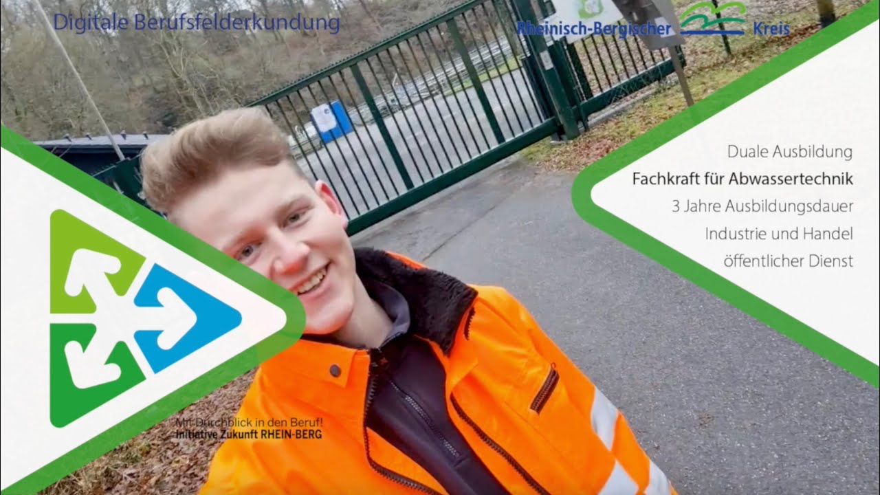 Fachkraft für Abwassertechnik - Digitale Berufsfelderkundung