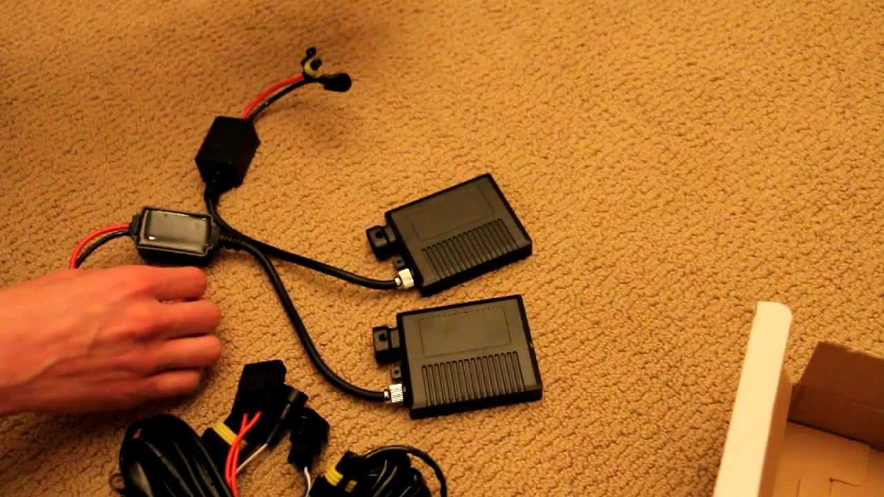 DDM Tuning 6000k 55w HID Kit: Unboxing