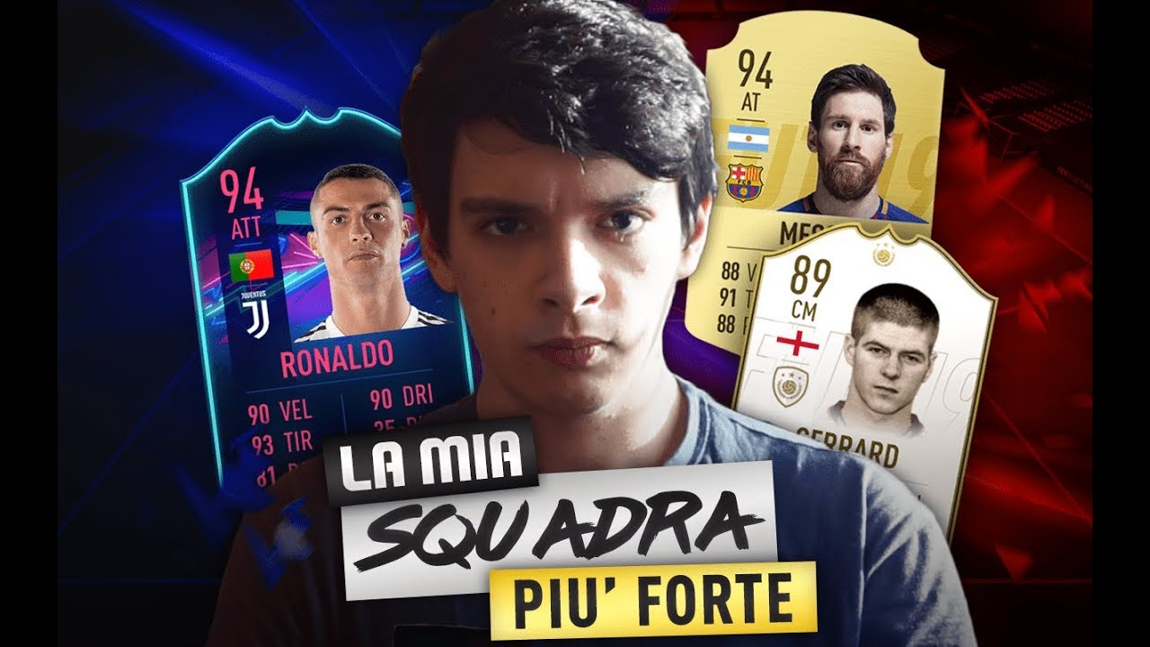 LA MIA SQUADRA PIU' FORTE DI FIFA 19! 8 MILIONI DI CREDITI!