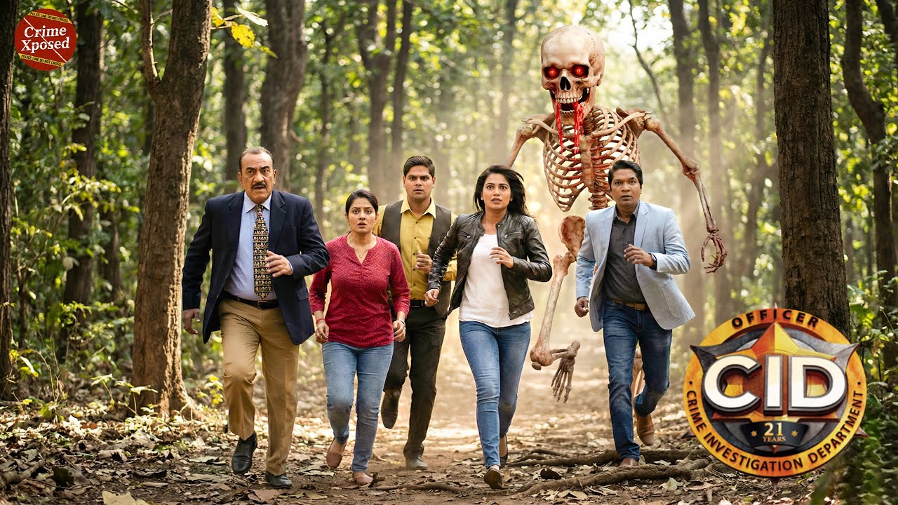 जंगल के खूनी रास्तो में CID के पीछे लगा खून पीने वाला कंकाल, CID की आई मौत || CID || New Episode 