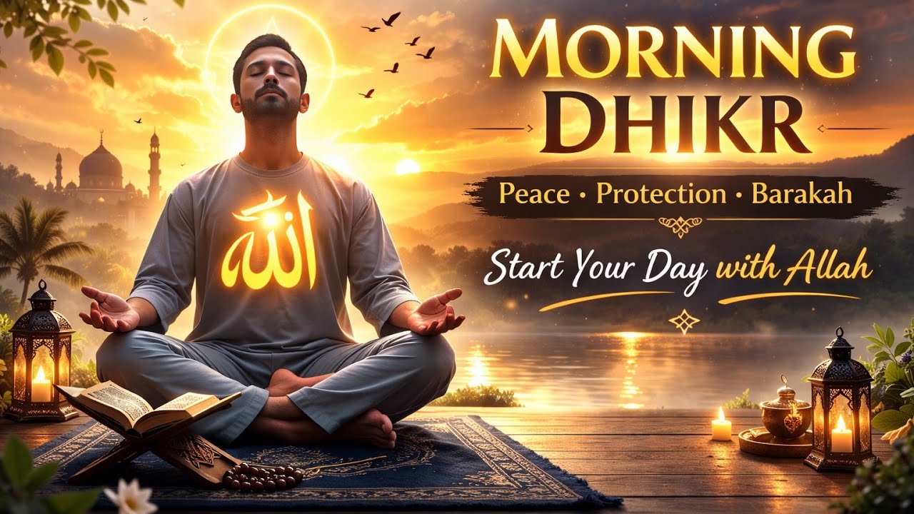 Powerful Morning Dhikr Before Fajr | Islamic Meditation for Protection & Barakah
