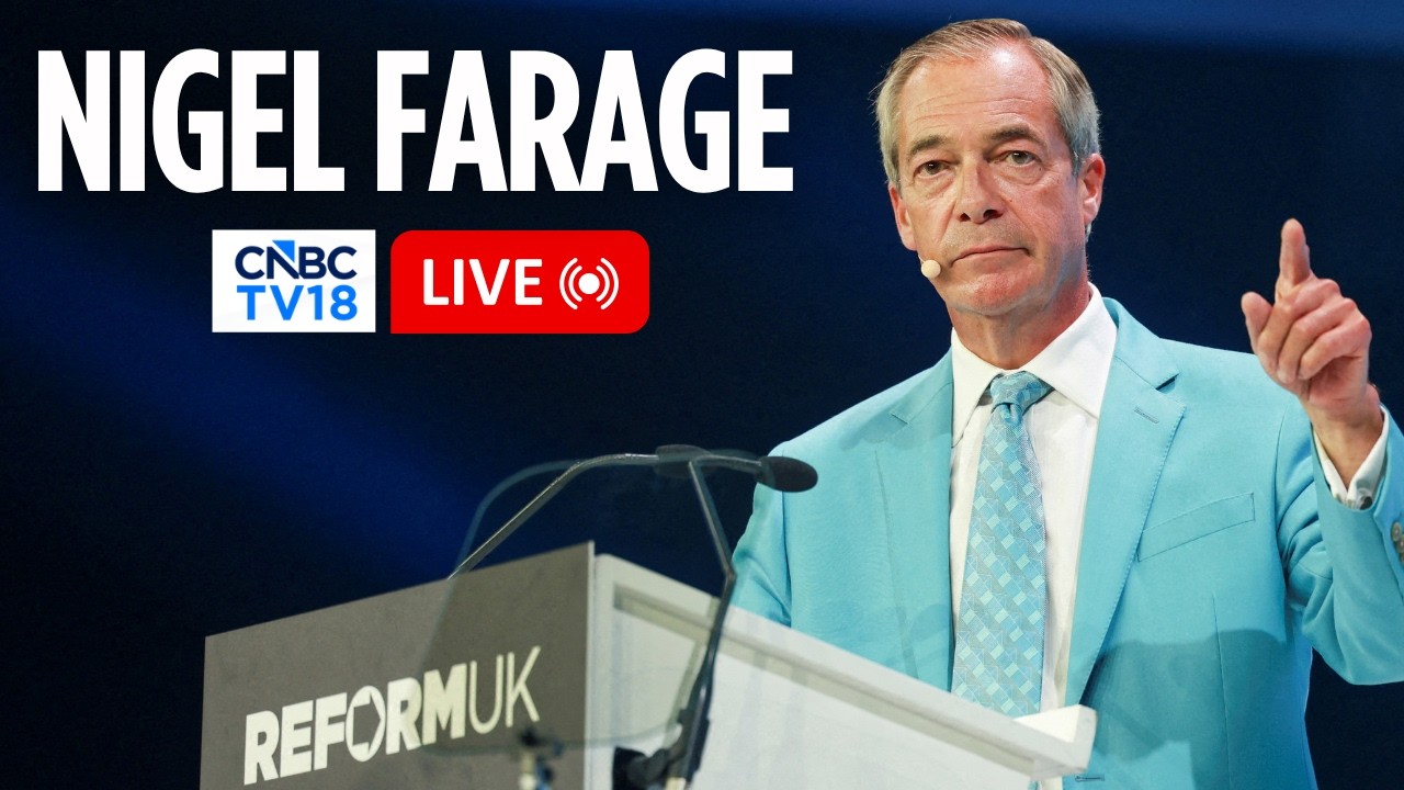 Nigel Farage LIVE: Reform UK&rsquo;s Nigel Farage Speaks At &lsquo;100 Days To Save Britain&rsquo; Rally | N18G
