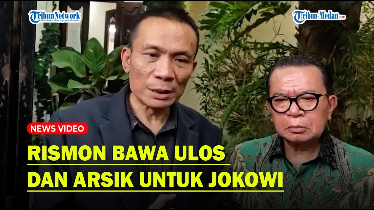 BAWA ULOS Hingga Arsik, Rismon Temui Jokowi di Solo, Minta Maaf soal Ijazah Palsu