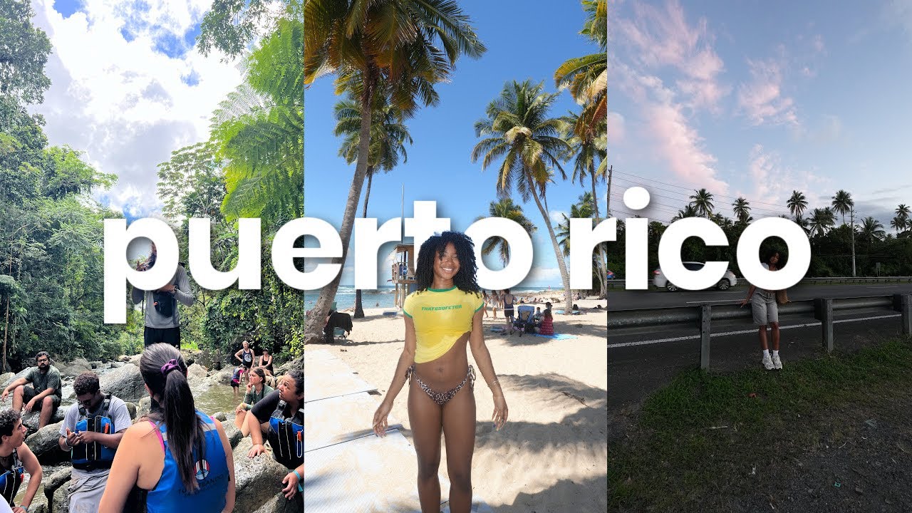 exploring PUERTO RICO | salsa dancing, jungle wipeouts & beach hopping