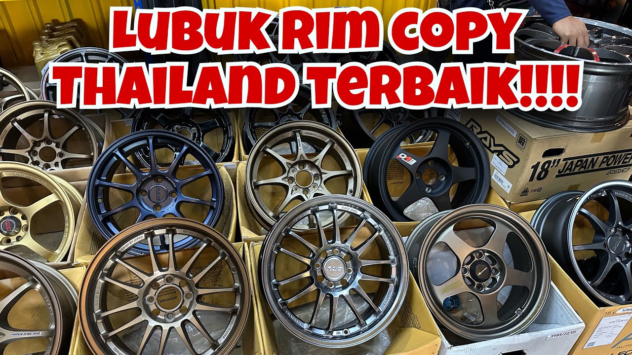 Lubuk Rim Copy THAILAND Terbaik Ahmad Sportrim Garage!!!!