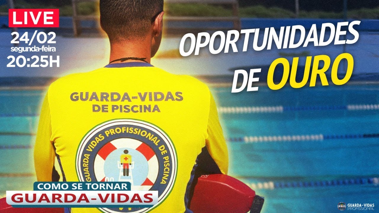 AULA 1 | COMO DESCOBRIR OPORTUNIDADES DE OURO COMO GUARDA-VIDAS DE PISCINAS!