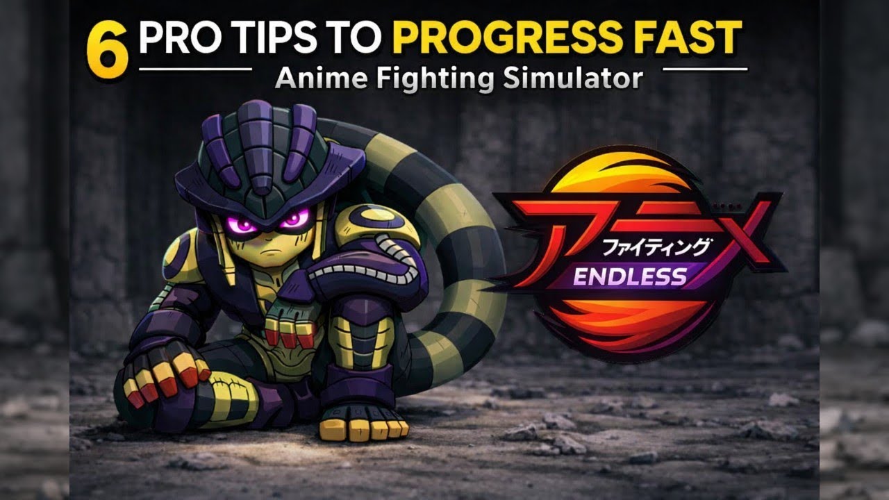 6 PRO TIPS TO PROGRESS FAST | Anime Fighting Simulator