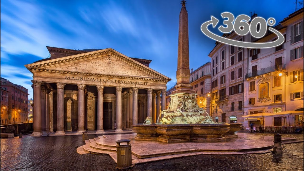 Panteão de Roma 360º - Itália