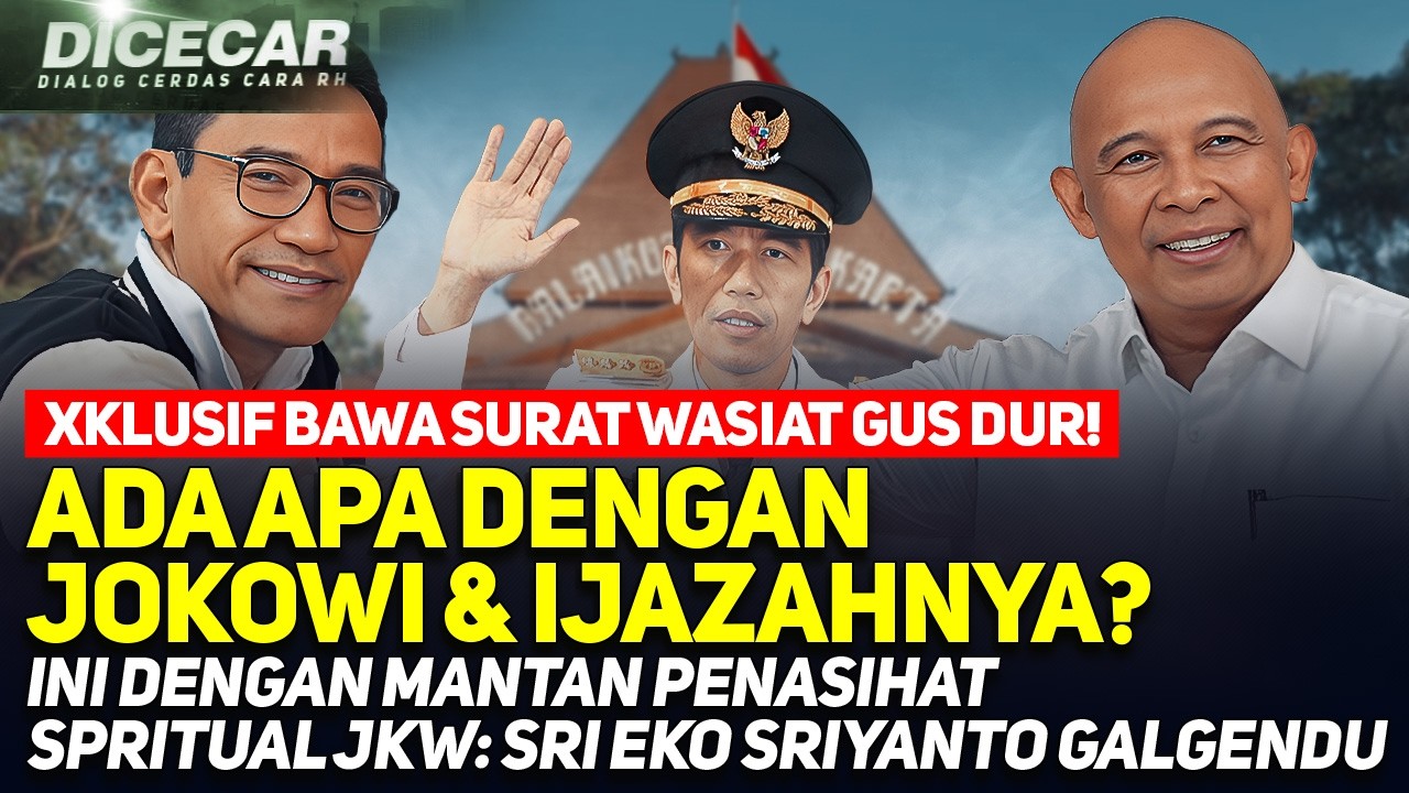 🔴LIVE! BAWA SURAT WASIAT GUS DUR! ADA APA DENGAN JOKOWI & IJAZAHNYA? INI X-PENASIHAT SPIRITUAL JKW!