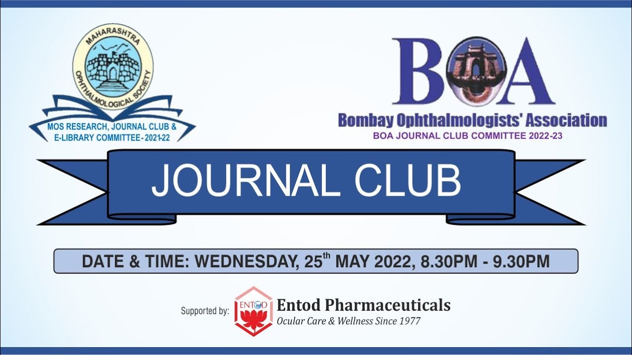MOS BOA JOURNAL CLUB Webinar