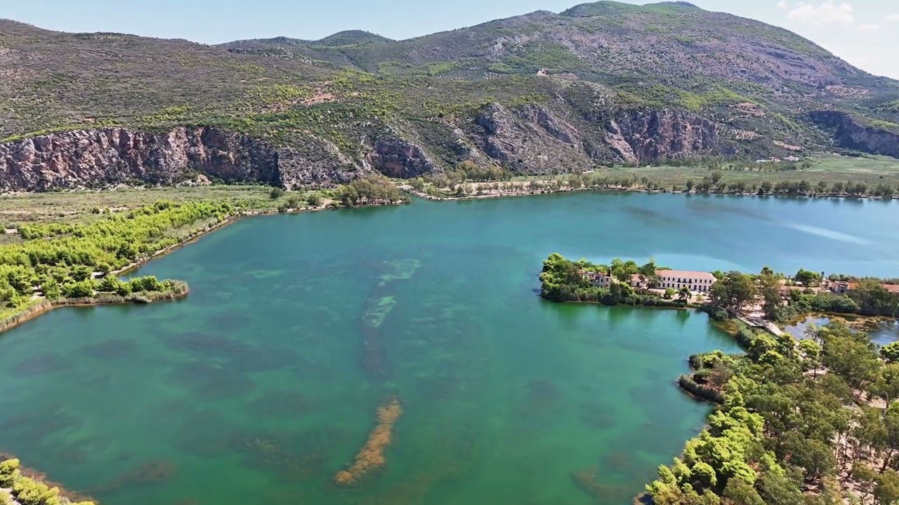 Kaiafas Lake GREECE ΛΙΜΝΗ ΚΑΙΑΦΑ  4K