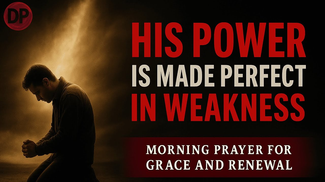 Lord, Let Your Strength Be Perfect in My Weakness | Morning Prayer