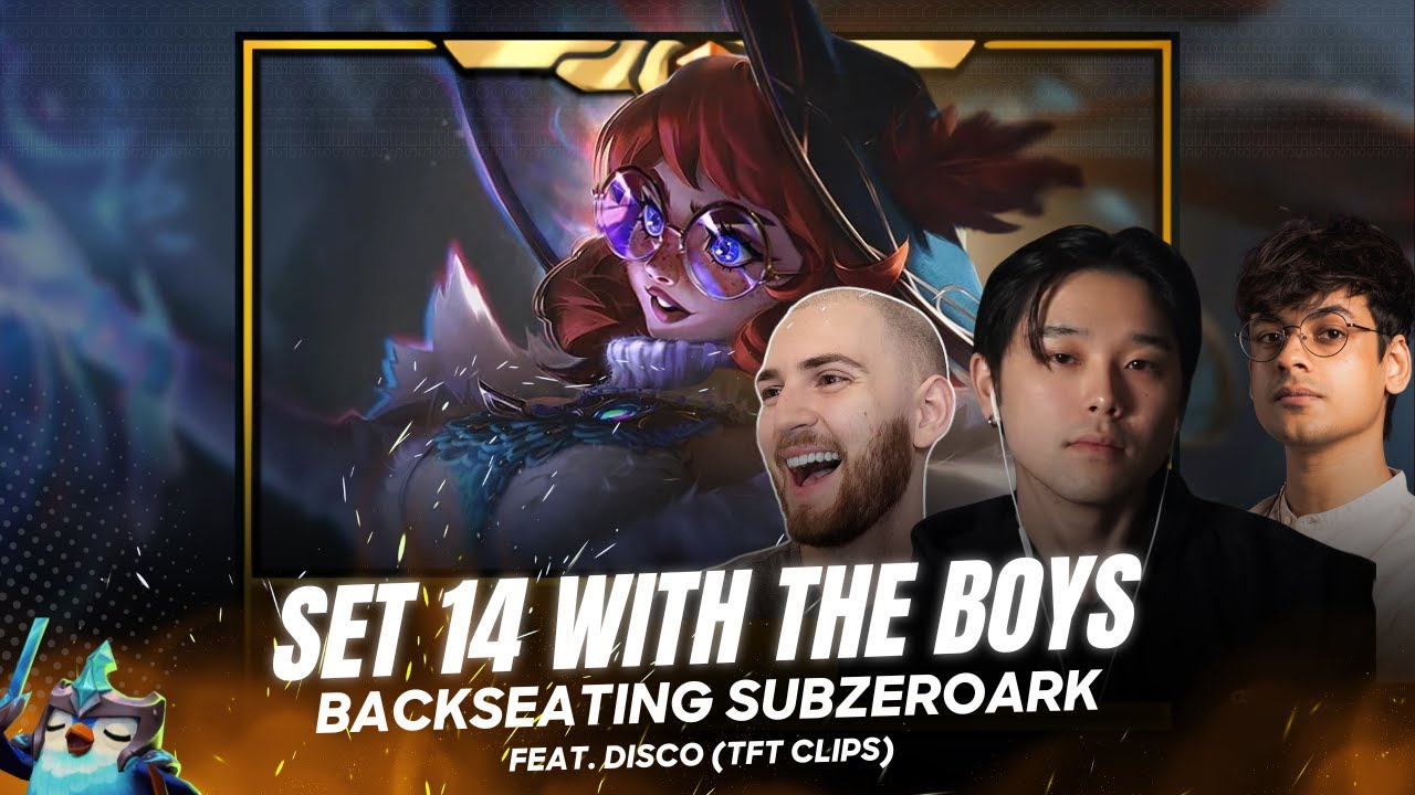Riot Invited US to Play The NEW Teamfight Tactics Set! Backseating @Subzeroark feat. @TFTClips