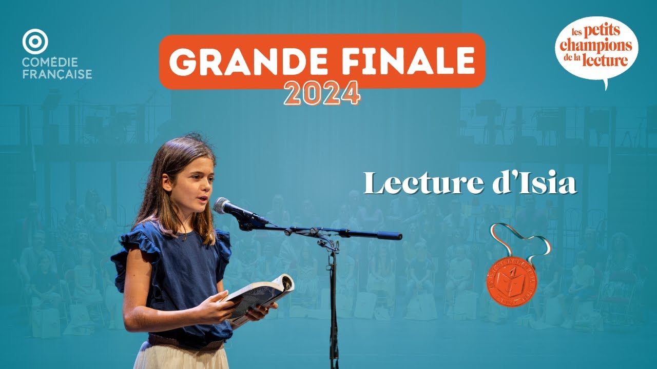 La lecture d'Isia, finaliste Outre-mer 🥇 Grande finale 2024 à la Comédie-Française